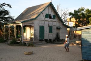 Traditioneller Hausbau auf Madagaskar